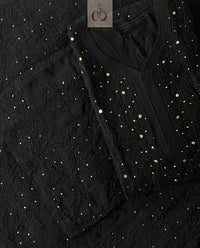 Premium Viscose Dyeable Sharara Pair - Chikankari official