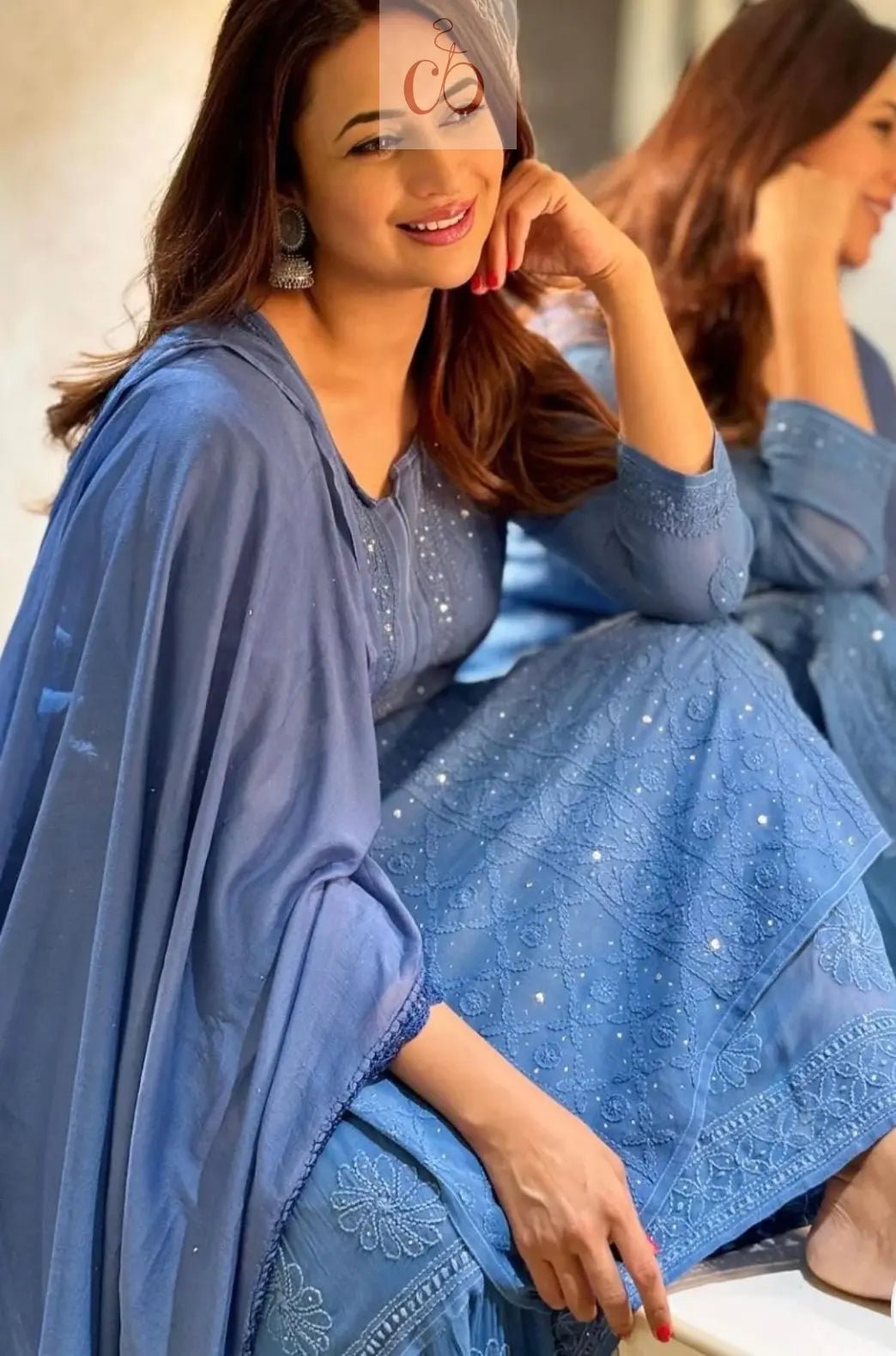 Premium Viscose Set ✨ - Chikankari official