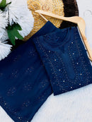Premium Viscose With Plazzo - Chikankari official