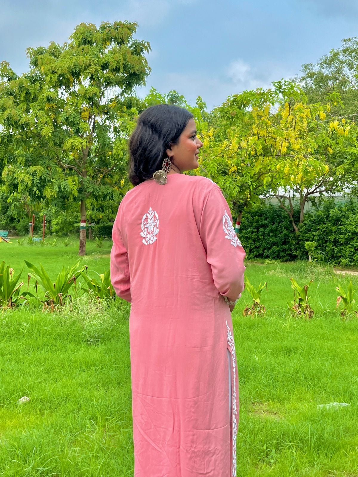 Presenting beautiful Modal Kurta - Chikankari official