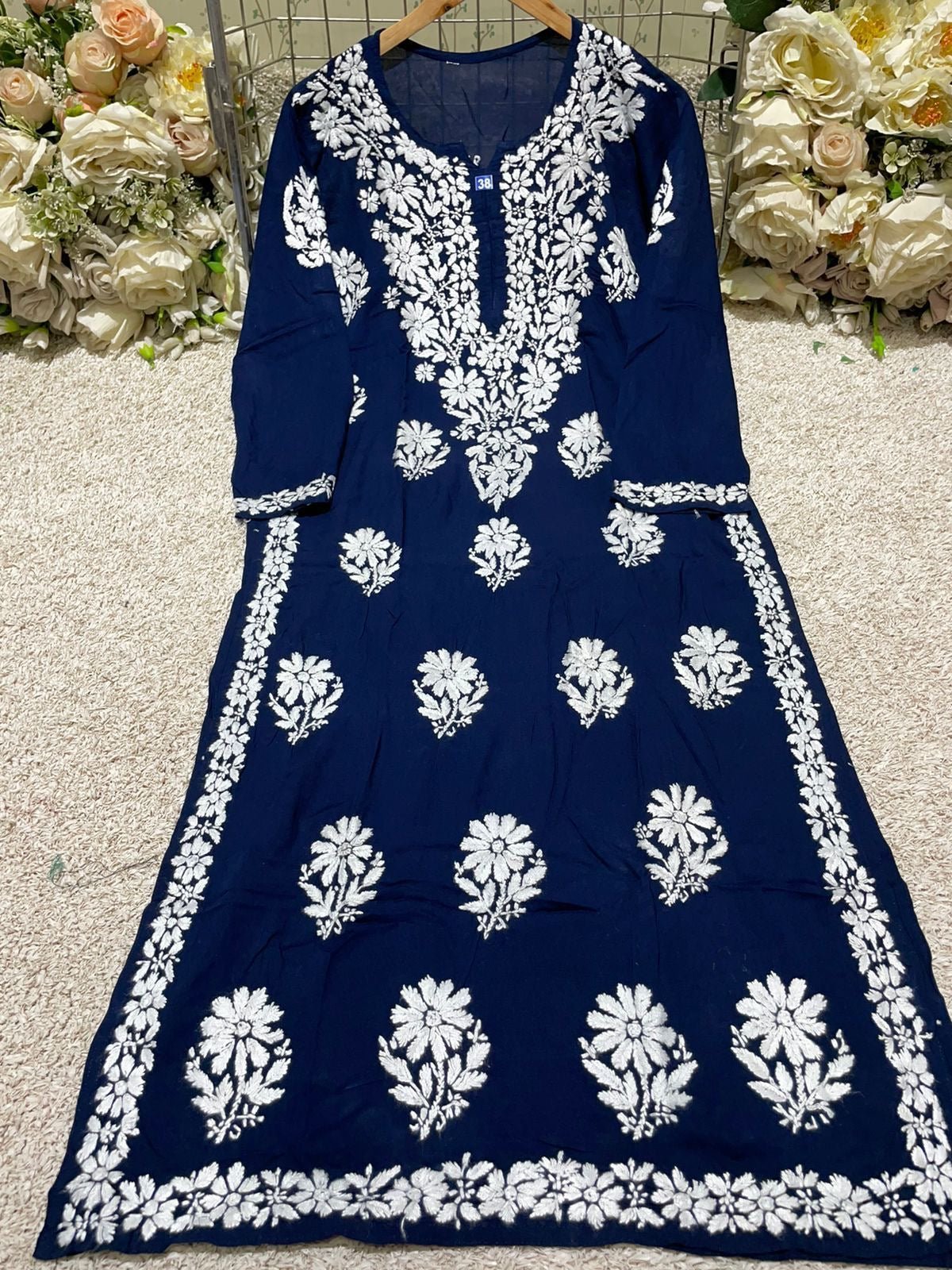 Presenting beautiful Modal Kurta - Chikankari official