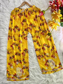 Presenting our Most demanding Exclusive Mul Mul long printed cord sets - Chikankari official