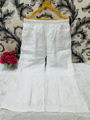 Pure Chanderi Kurti & Plazzo - Chikankari official