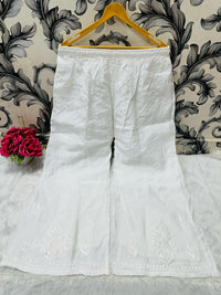 Pure Chanderi Kurti & Plazzo - Chikankari official