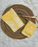 Pure Cotton Soft Chikan Combo - Chikankari official