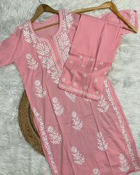 Pure Cotton Soft Chikan Combo - Chikankari official
