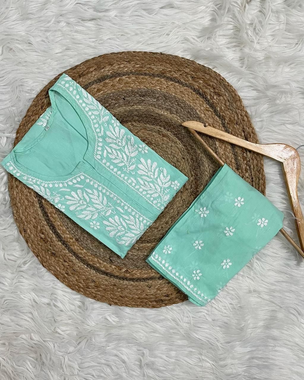 Pure Cotton Soft Chikan Combo - Chikankari official