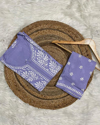 Pure Cotton Soft Chikan Combo - Chikankari official