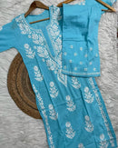 Pure Cotton Soft Chikan Combo - Chikankari official