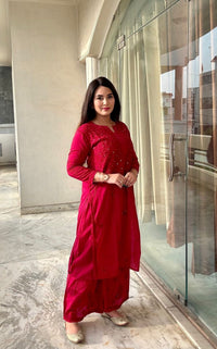 Pure dobby Cotton Muqaish work - Chikankari official