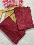 Pure dobby Cotton Muqaish work - Chikankari official