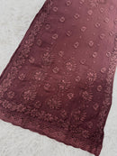 Pure Ghasspatti viscose Ombre shade - Chikankari official