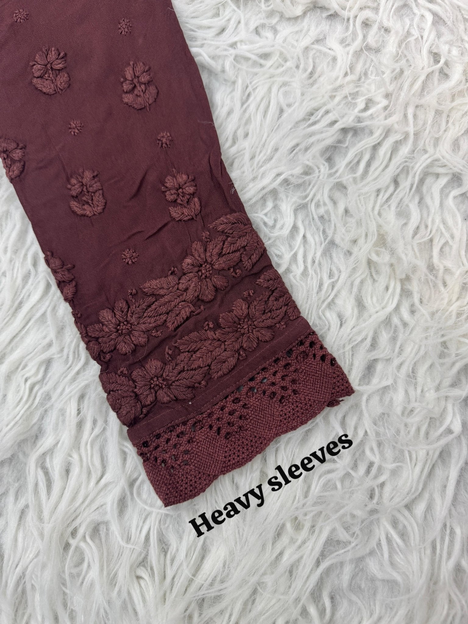 Pure Ghasspatti viscose Ombre shade - Chikankari official