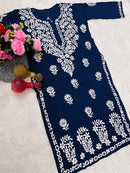 Pure Modal Quality embroidery Work - Chikankari official