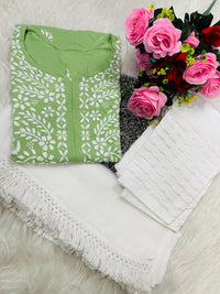 Pure Modal Quality embroidery Work - Chikankari official