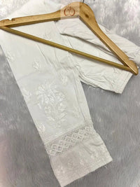 Pure Modal Soft n silky Short Top - Chikankari official