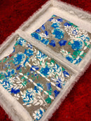 Pure Mul cotton floral 2pc set - Chikankari official