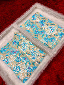 Pure Mul cotton floral 2pc set - Chikankari official