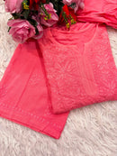 Pure Rayo rangrez Soft fabric 2pc set - Chikankari official