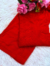 Pure Rayo rangrez Soft fabric 2pc set - Chikankari official