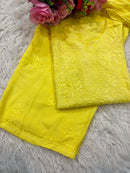 Pure Rayo rangrez Soft fabric 2pc set - Chikankari official
