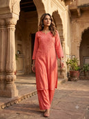 Pure Rayo rangrez Soft fabric 2pc set - Chikankari official