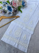 Pure soft Modal Chikankari Kurtas - Chikankari official