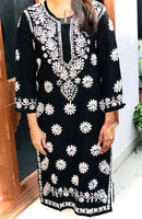 Pure soft Modal Chikankari Kurtas - Chikankari official