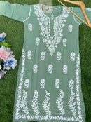 Pure Soft modal kurtis - Chikankari official