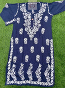 Pure Soft modal kurtis - Chikankari official