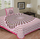 Random Designs Bedsheets 1 free Pillow cover - Chikankari official
