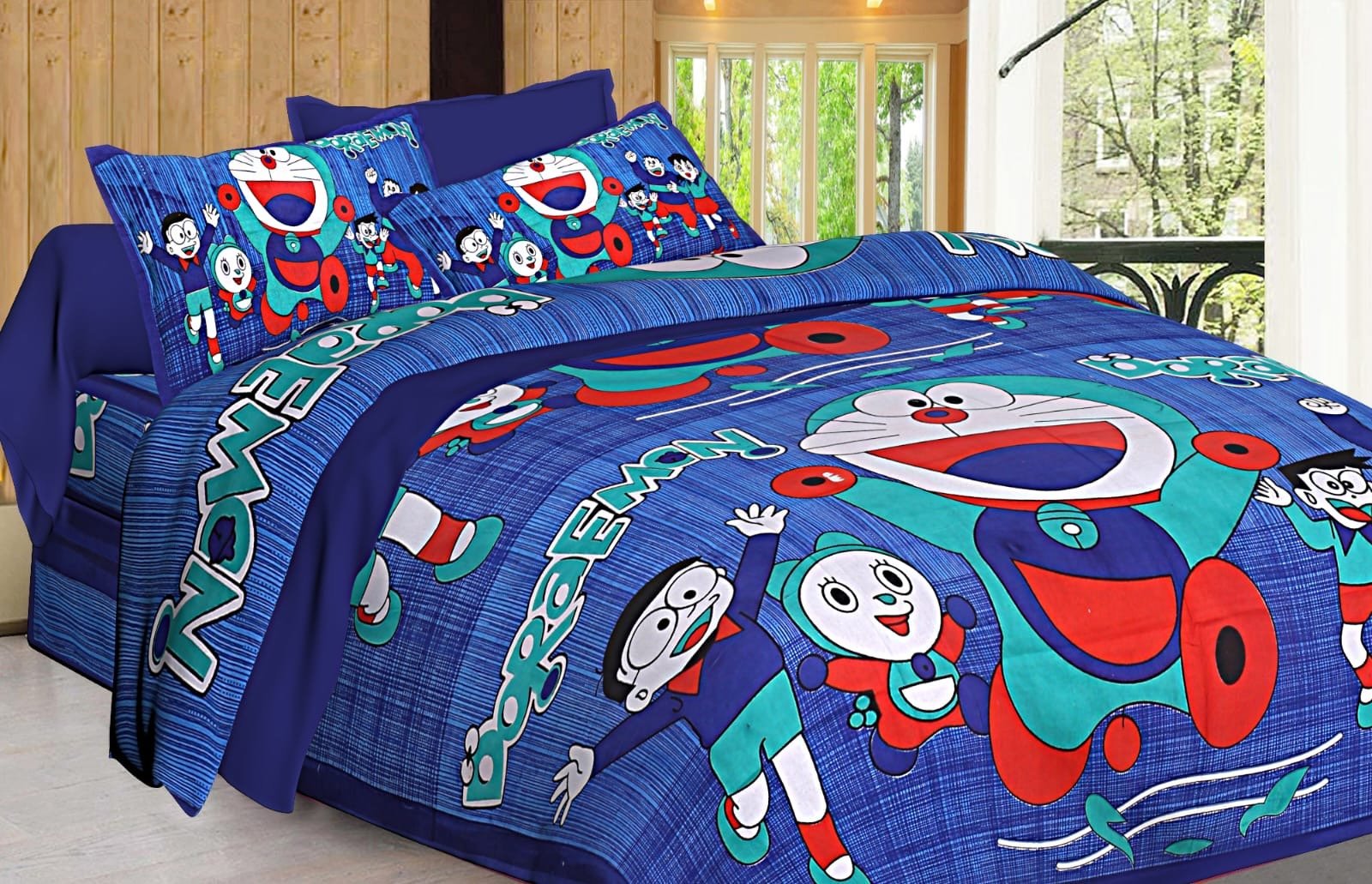 Random Printed Bed Sheets - Chikankari official