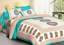 Random Printed Bed sheets - Chikankari official