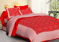 Random Printed Bed sheets - Chikankari official
