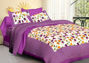 Random Printed Bed sheets - Chikankari official