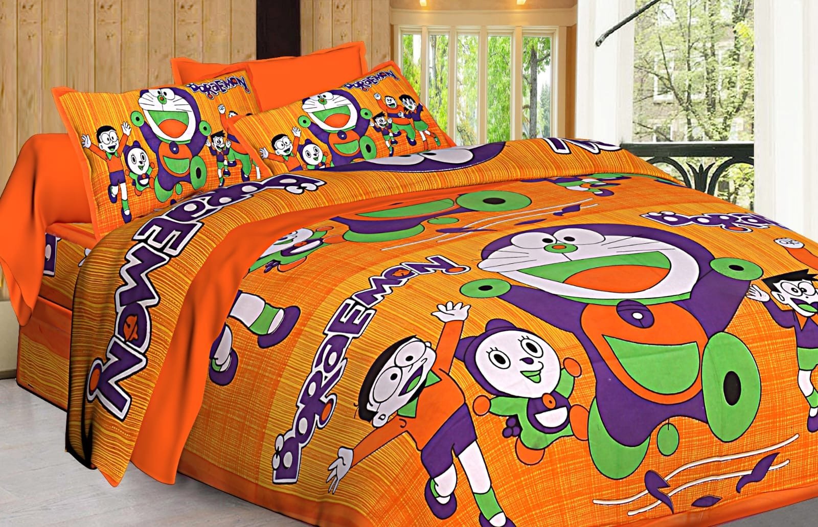 Random Printed Bed Sheets - Chikankari official