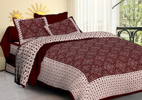 Random Printed Bed sheets - Chikankari official
