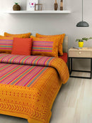 Random Printed Bed Sheets - Chikankari official