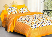 Random Printed Bed sheets - Chikankari official