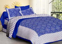 Random Printed Bed sheets - Chikankari official