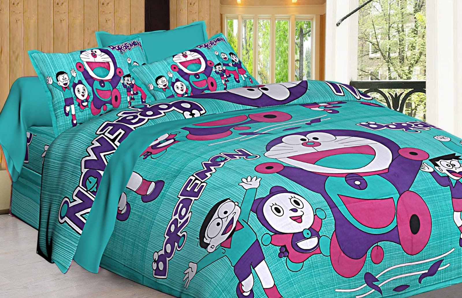 Random Printed Bed Sheets - Chikankari official