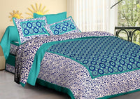 Random Printed Bed sheets - Chikankari official
