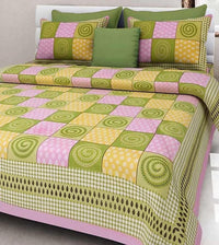 Random Printed Bed Sheets - Chikankari official