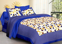 Random Printed Bed sheets - Chikankari official
