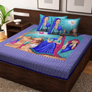 Random Printed Bed Sheets - Chikankari official