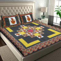Random Printed Bedsheets - Chikankari official