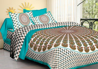 Random Printed Bedsheets - Chikankari official