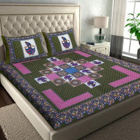 Random Printed Bedsheets - Chikankari official