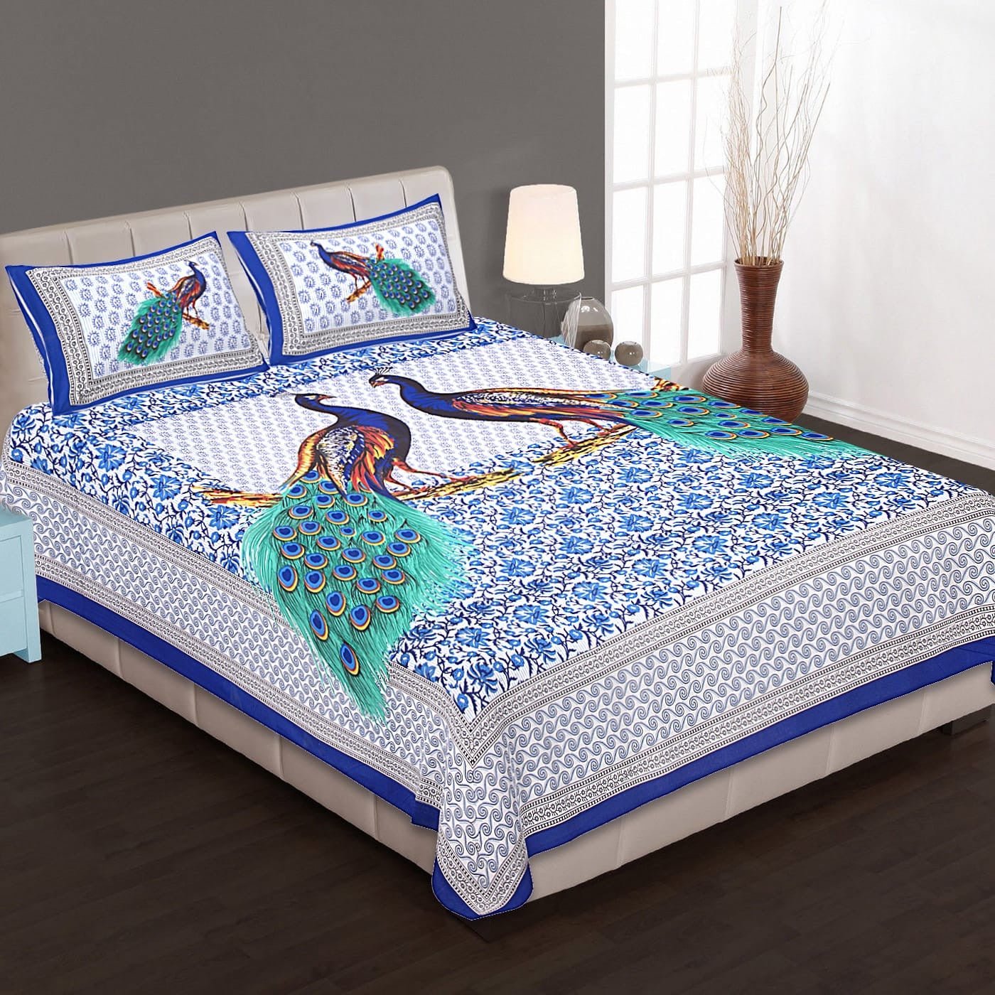 Random Printed Bedsheets - Chikankari official