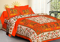 Random Printed Bedsheets - Chikankari official
